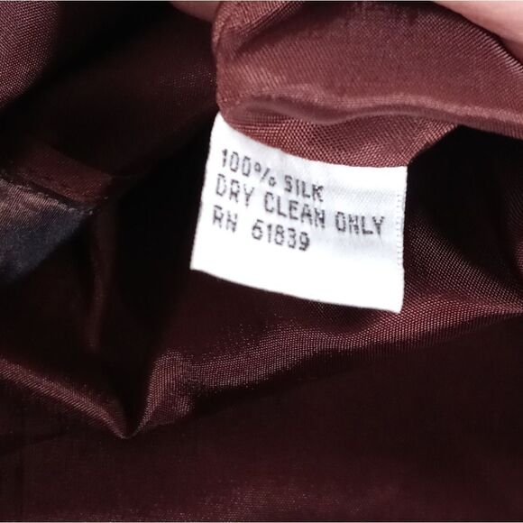 Rickie Freeman for teri jon silk skirt size 4 - Picture 7 of 7